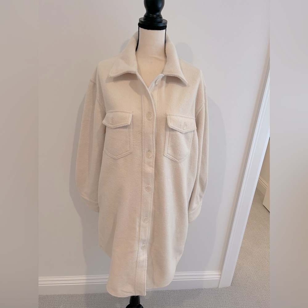 Joie Long Shacket